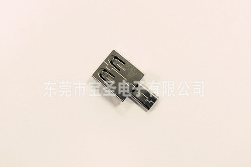 USB- MICRO公+A母转接头带护套 长体